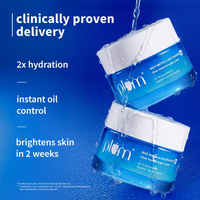 Plum 2% Niacinamide & Rice Water Superlight Gel Cream Moisturizer for Face | Oil-Free Hydration | Brightens, Fades Blemishes | Dermat-Tested | All Skin Types | Women & Men | 100% Vegan | 50 g