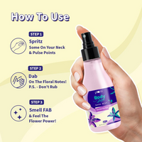 Plum BodyLovin' Orchid-You-Not Body Mist | Long Lasting Fresh Floral Fragrance For Women With Red Apple, Freesia & Musk | High On Fun | Travel-Friendly Perfume Body Spray 150 ml