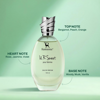 RAMSONS U R SWEET POUR FEMME EAU DE PARFUM 100ML