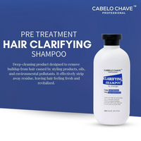 CABELO CHAVE PROFESSIONAL Clarifying Shampoo | With Rosemary Extract | Gently Cleanses Scalp, Removes Dirt, Oil & Product Build-Up | 300ml