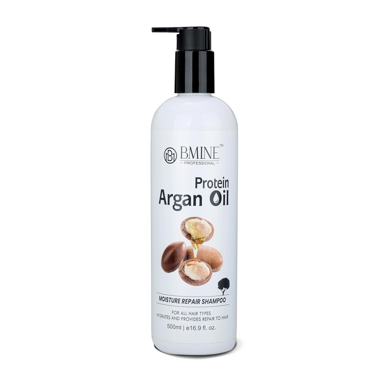 BMINE PROFESSIONAL PROTEIN ARGAN OIL MOISTURE REPAIR SHAMPOO 500ML