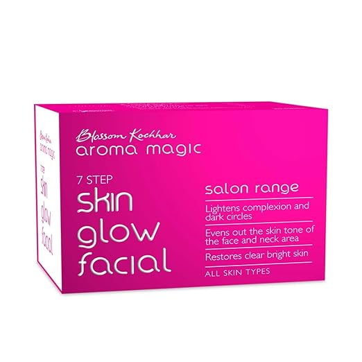 AROMA MAGIC SKIN GLOW FACIAL 7 STEP SALON RANGE