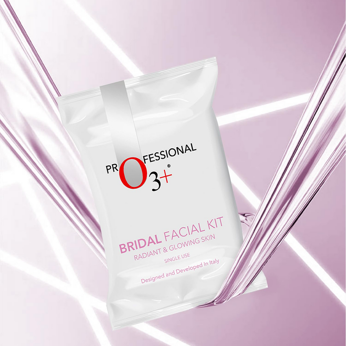 O3+ Bridal Facial Kit for Radiant & Glowing Skin with Hyaluronic Acid, Glycolic Acid and Niacinamide - Ideal for All Skin Types (60g+69ml)