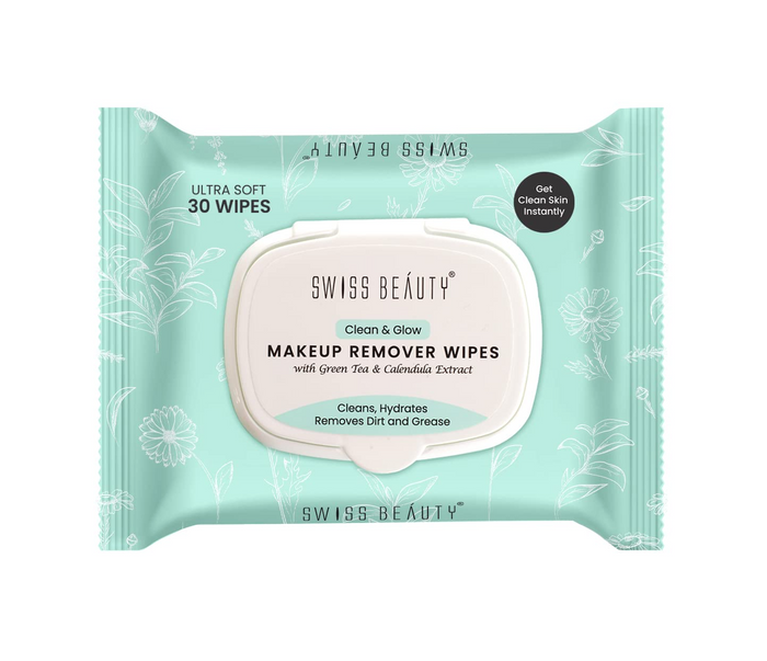 SWISS BEAUTY CLEAN & GLOW MAKEUP REMOVER WIPES