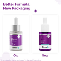 The Derma Co 10% Niacinamide Serum with 2% Zinc, Powered by Deep Penetration Formula™ | Fades Acne Marks, Controls Oil & Reduces Dark Spots | 30 ml