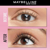 Maybelline New York Hypercurl Mascara,Highly Pigmented Colour, Long-lasting, Washable, Black 9.2ml