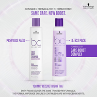 Schwarzkopf Professional Bonacure Frizz Away Shampoo For Men & Women | Anti-Frizz & Smoothing Formula with Babassu Oil | Tames Unruly Hair & Enhances Shine (250ml)