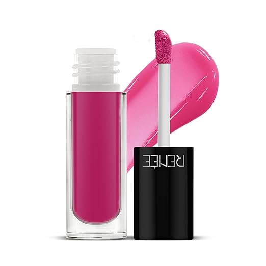 RENEE HOT LIPS LIP GLOSS PINK ULTRA SHINY RICH IN VITAMIN E