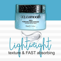 JUST GOLD AQUA SMOOTH H2O+ HYALURONIC ACID MOISTURIZER 50G