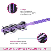 VEGA ROUND BRUSH WITH BRISTEL - R1-RB