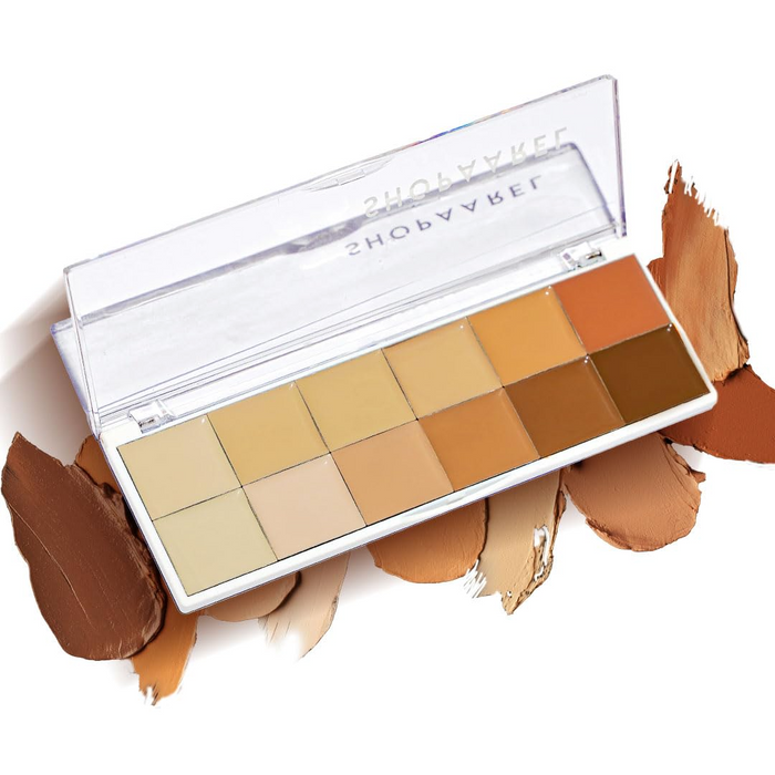 SHOPAAREL COVER ALL CONCEALER PALETTE 100% WATERPROOF FULL COVERAGE LONG WEAR