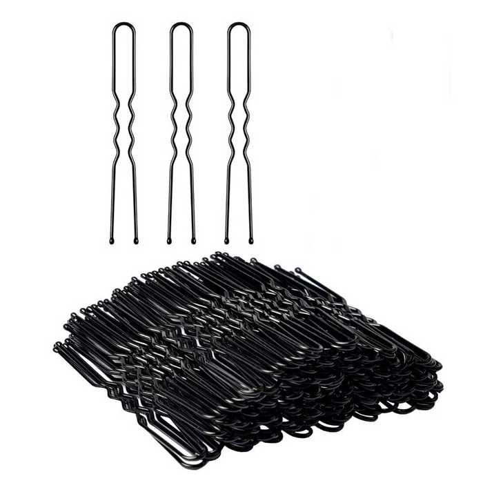 AZAM PREMIUM QUALITY BLACK JUDA HAIR PINS 80MM