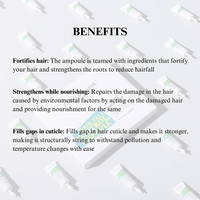 CABELO CHAVE PROFESSIONAL Hair Fall Control Ampoule | Scalp Energizing Concentrate | Strengthens Roots & Promotes Thicker Hair | Anti-Hair Loss Treatment for Men & Women