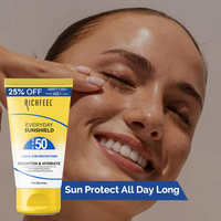 RICHEFEEL NATURAL EVERYDAY SUNSHIELD SPF50 BRIGHTEN & HYDRATE 100G