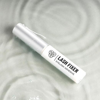 PAC Lash Fixer (Eyelash Adhesive) Transparent | Waterproof & Quick-dry Invisible Eye Lash Glue Works with Synthetic & natural fiber Lashes | Non-Toxic & Non-allergic for All Skin Types