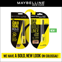 MAYBELLINE THE COLOR SSAL BOLD LINER 24HR SMUDGE PROOF WATERPROOF-BLACK
