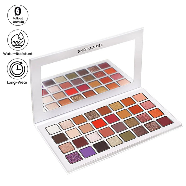 SHOPAAREL BLACK MAGIC 32 COLOR EYESHADOW PALETTE