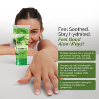 RICHFEEL NATURAL PURE ALOE VERA GEL 100G