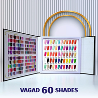 SHILLS PROFESSIONAL TRUTTI FRUTTI GEL POLISH 60 COLOURS ( 5 PCS FREE )-VAGAD