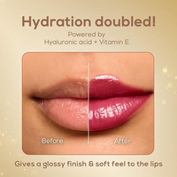 RENEE H2O HYDRATING GLOSSY LIQUID LIPSTICK HYALURONIC ACID PEPTIDES