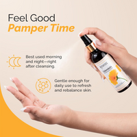 Richfeel Calendula Revitalising Skin Toner | Power of Soothing Calendula Extracts | For skin prone to Acne & Blemishes | Physician Formulated | 80 Ml