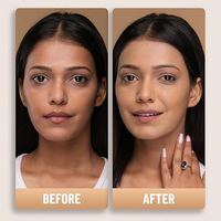 SWISS BEAUTY AIRBRUSH FINISH FULL COVERAGE FOUNDATION NOURISHING & HYDRATING WATER PROOF LIGHT WEIGHT 30ML
