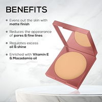 RENEE PRO POWER PUFF COMPACT POWDER FULL COVERAGE 9G