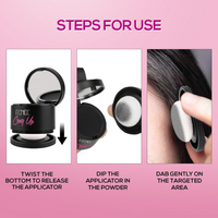 RENEE COVER UP HAIR POWDER LONG LASTING-BLACK