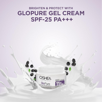 OSHEA HERBALS 11 IN ONE GLOPURE GEL CREAM WITH SPF-25 PA+++ LIGHTENING & BRIGHTENING 50G