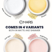 MARS TREND SETTING LOOSE POWDER LIGHTWEIGHT & LONG LASTING | ULTRA FINE SETTING POWDER FOR FACE MAKEUP