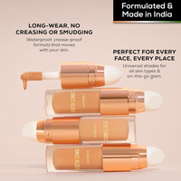 INSIGHT Professional Concealer - Toffee Rush | Radiant Finish | High-Coverage, Waterproof & Long-Lasting Formula | Infused with Vitamin E & Shea Butter | Suitable for All Skin Types - 8g