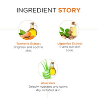 OSHEA Herbals Turmericlean Cleansing Milk for Normal to Dry Skin | Deep Cleansing & Hydration | Enriched with Turmeric & Liquorice Extracts | Paraben & Silicone-Free – 120g