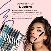 FOREVER52 GERMANY WATERPROOF SMOOTHNING EYE PENCIL-F512 WHITE TIDE