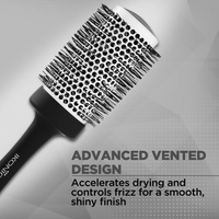 Ikonic Professional Blow Dry Hair Brush with Ionic Techonology for Frizz-Free Styling, Curling, Volumizing & Waves for Women & Men, All Hair Types,...
