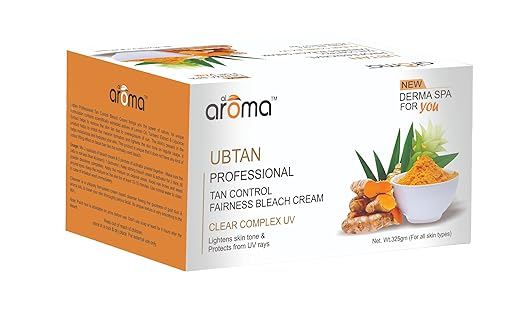 AROMA UBTAN PROFESSIONAL TAN CONTROL FAIRNESS BLEACH CREAM FOR A BRIGHTER GLOW 325G
