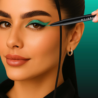 RENEE PENCIL GLITTERISH EYELINER-GREEN  Metallic Pay-Off, Multi-Dimensional Shine