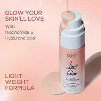 RENEE LUMI GLOW HIGHLIGHTING FOUNDATION 3D GLOW | 3% NIACINAMIDE 1% HYALURONIC