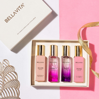 Bella Vita Luxury | Perfume Gift Set for Women | Perfume for Woman | Gifts for Woman | Long Lasting EDP 4x20ml | Floral & Fruity Fragrance | Date, Senorita, Glam, Rose