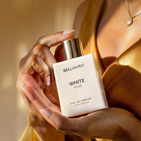 BELLAVITA White Oud Long Lasting Unisex Perfume | Perfume for Man and Woman | Eau De Parfum 100ml | Orange, Patchouli, Musk | Oud, Citrus & Spicy Premium Fragrance