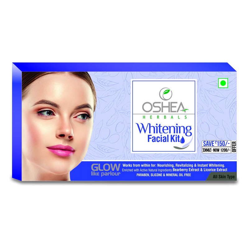 OSHEA HERBALS LIGHTENING & BRIGHTENING FACIAL KIT 330G