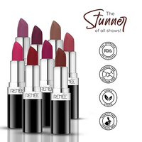 RENEE STUNNER MATTE LIPSTICK RICH COLOR PAY OFF ENRICHED WITH VITAMIN E