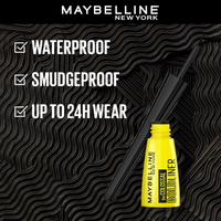 MAYBELLINE THE COLOR SSAL BOLD LINER 24HR SMUDGE PROOF WATERPROOF-BLACK