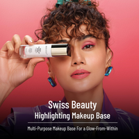 SWISS BEAUTY REAL MAKEUP BASE HIGHLIGHTING PRIMER BRIGHTEN SKIN MOISTURIZING AND NUTRITIOUS-PINK TINT