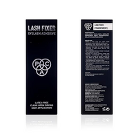 PAC Lash Fixer (Eyelash Adhesive) Transparent | Waterproof & Quick-dry Invisible Eye Lash Glue Works with Synthetic & natural fiber Lashes | Non-Toxic & Non-allergic for All Skin Types