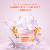 OSHEA HERBALS CARROTSHIELD ANTI POLLUTION DAY CREAM WITH SPF15 50G