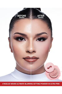 One Size Ultimate Blurring Setting Powder Full Size - Ultra Pink - for Fair to Medium Skin Tones