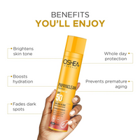 Oshea Herbals Papayaclean Sunscreen Gel SPF 50 PA+++ for Women & Men | Hydrates & Protects from Sun & Pollution | Reduces Dark Spots & Premature Aging | Enriched with Niacinamide | All Skin Type 50ml