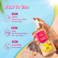 Plum BodyLovin' Lily Miss Sunshine Body Mist| Long Lasting Fresh Summer Fragrance With Notes Of Lily, Bergamot & Pear | Travel-Friendly Perfume Body Spray 150ml