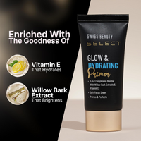 SWISS BEAUTY SELECT GLOW & HYDRATING PRIMER 3 IN 1 BOOSTER VITAMIN E