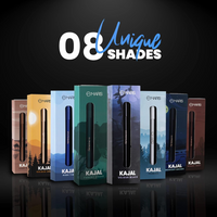 MARS Won't Smudge Won't Budge Smooth Glide Matte Kajal Pencil | Long Stay & Waterproof